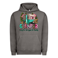 Pigment Tornado glamper way too boujee for tents 2 Urban Hoodie - RanaPortraitStore