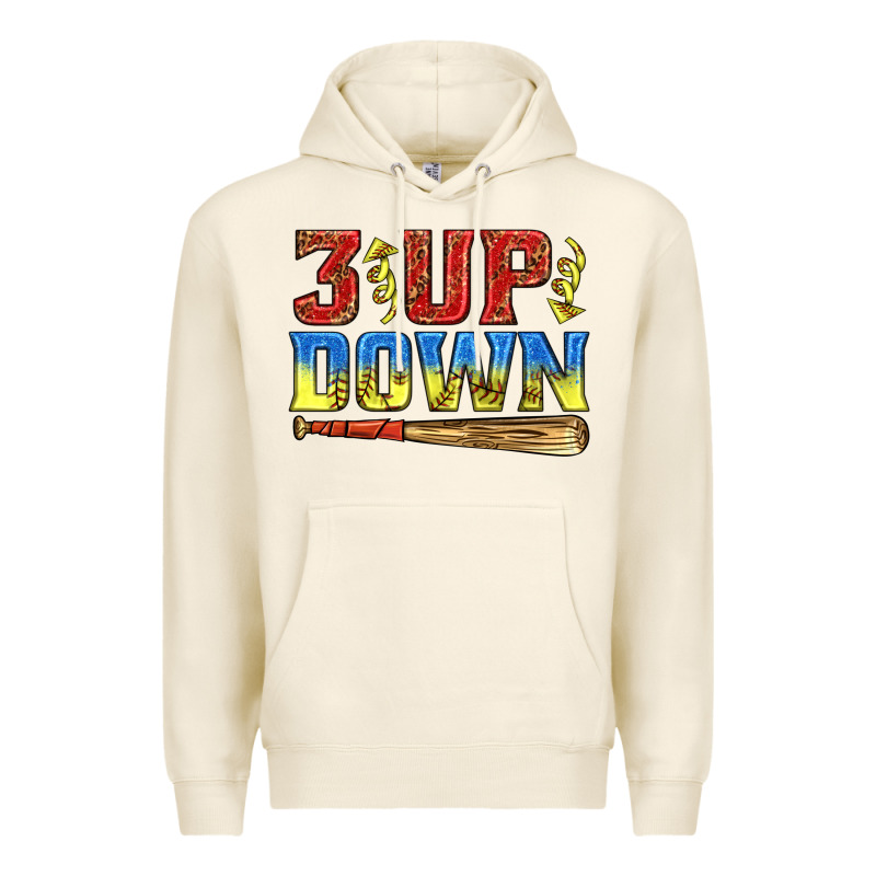 3 Up 3 Down Softball Premium Hoodie by texasbilliewilder | Teevron