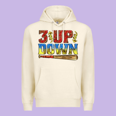 3 Up 3 Down Softball Premium Hoodie Designed By Texasbilliewilder