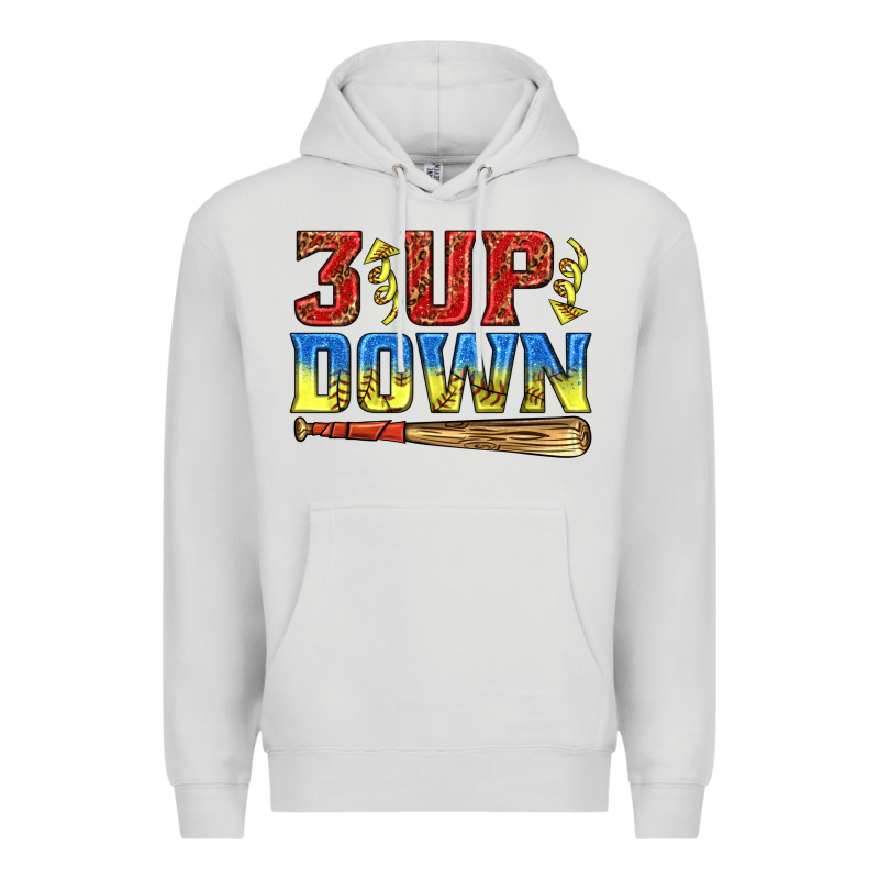 3 Up 3 Down Softball Premium Hoodie by texasbilliewilder | Teevron