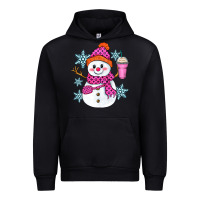 Black bougie snowman Urban Hoodie - Zillion Design Studio