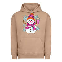 Pigment Burro bougie snowman Urban Hoodie - Zillion Design Studio