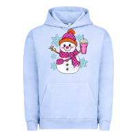 Pigment Grape Ice bougie snowman Urban Hoodie - Zillion Design Studio