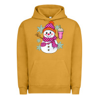 Pigment Peanut Butter bougie snowman Urban Hoodie - Zillion Design Studio