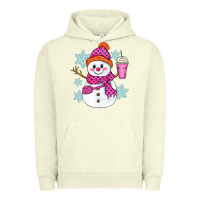 Pigment Pistachio bougie snowman Urban Hoodie - Zillion Design Studio