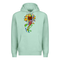 Seafoam be kind autism sunflower Premium Hoodie - Zillion Design Studio
