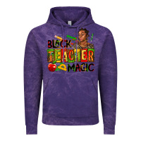 Cloud Purple black teacher  magic Vintage Hoodie - AdoDesignShop