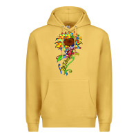 Antique Gold be kind autism sunflower Premium Hoodie - Zillion Design Studio