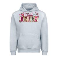 Heather Grey team bride Urban Hoodie - texasbilliewilder
