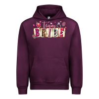 Mauve Wine team bride Urban Hoodie - texasbilliewilder