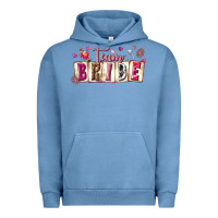 Pigment Pebble Blue team bride Urban Hoodie - texasbilliewilder