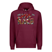 Burgundy 2024 race Premium Hoodie - texasbilliewilder