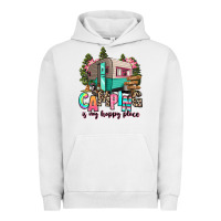 Pigment Lunar Rock camping is my happy place Urban Hoodie - RanaPortraitStore