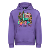 Tulip camping is my happy place Urban Hoodie - RanaPortraitStore