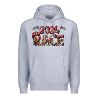 Heather Grey 2024 race Premium Hoodie - texasbilliewilder