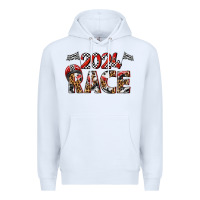 White 2024 race Premium Hoodie - texasbilliewilder