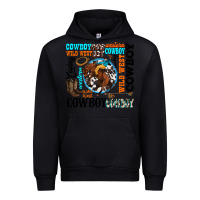 Black western cowboy wild west Urban Hoodie - texasbilliewilder