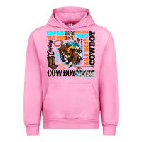 Fuchsia Pink western cowboy wild west Urban Hoodie - texasbilliewilder