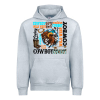 Heather Grey western cowboy wild west Urban Hoodie - texasbilliewilder