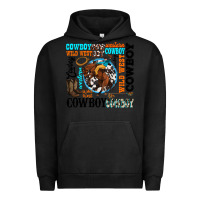 Pigment Black western cowboy wild west Urban Hoodie - texasbilliewilder