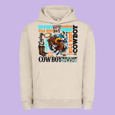 Urban Hoodie western cowboy wild west
