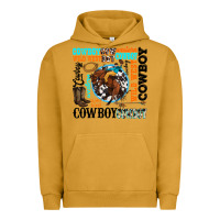 Pigment Peanut Butter western cowboy wild west Urban Hoodie - texasbilliewilder