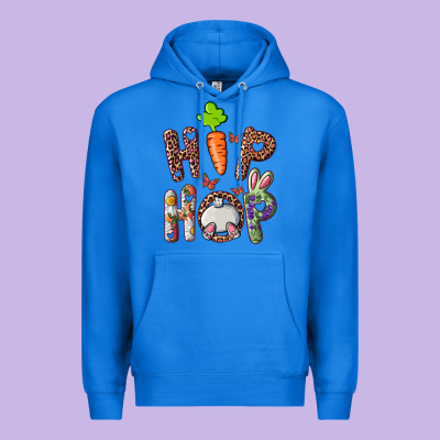 Hip Hop Bunny Premium Hoodie Designed By Ranaportraitstore