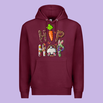 Hip Hop Bunny Premium Hoodie Designed By Ranaportraitstore