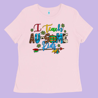 I Teach Au Some Kids Ladies Tee Designed By Artiststas