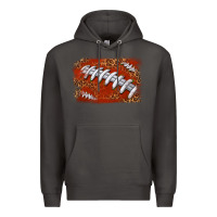 Smoke American football background Premium Hoodie - texasbilliewilder