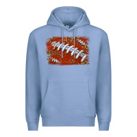 Colony Blue American football background Premium Hoodie - texasbilliewilder