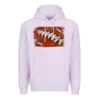 Lilac American football background Premium Hoodie - texasbilliewilder