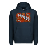 Navy American football background Premium Hoodie - texasbilliewilder