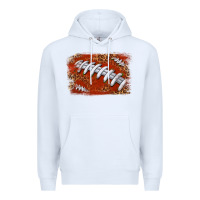 White American football background Premium Hoodie - texasbilliewilder