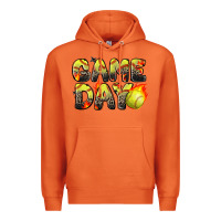 Carrot game day softball leopard Premium Hoodie - Zillion Design Studio