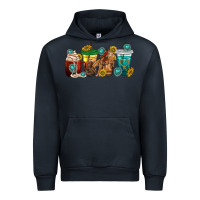 Navy western rodeo coffee cup Urban Hoodie - texasbilliewilder
