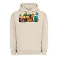 Pigment French Oak western rodeo coffee cup Urban Hoodie - texasbilliewilder