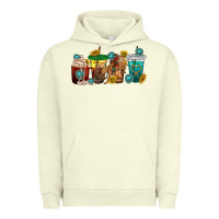 Pigment Pistachio western rodeo coffee cup Urban Hoodie - texasbilliewilder