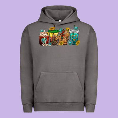 Urban Hoodie western rodeo coffee cup