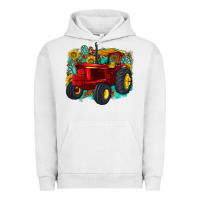 Pigment Lunar Rock western tractor Urban Hoodie - texasbilliewilder