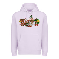 Lilac american football coffee cups Premium Hoodie - texasbilliewilder
