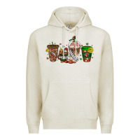 Oatmeal Heather american football coffee cups Premium Hoodie - texasbilliewilder