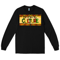 Black do it for the culture license plate Long Sleeve Tee - BarkalooDesign