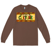 Chestnut do it for the culture license plate Long Sleeve Tee - BarkalooDesign