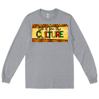 Heather Grey do it for the culture license plate Long Sleeve Tee - BarkalooDesign