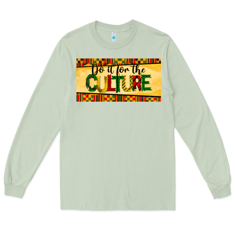 Do It For The Culture License Plate Long Sleeve Tee by BarkalooDesign | Teevron