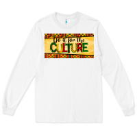 White do it for the culture license plate Long Sleeve Tee - BarkalooDesign