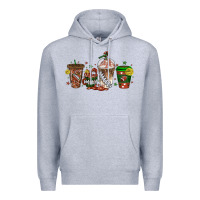 Heather Grey american football coffee cups Premium Hoodie - texasbilliewilder