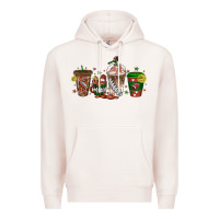 Pale Pink american football coffee cups Premium Hoodie - texasbilliewilder