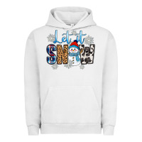 Pigment Lunar Rock let it snow Urban Hoodie - Zillion Design Studio